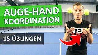 Tennis Auge Hand Koordinationstraining  Koordination verbessern mit diesen 15 Übungen