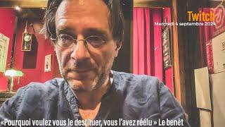 «Pourquoi voulez vous le destituer, vous l’avez réélu» Le benêt