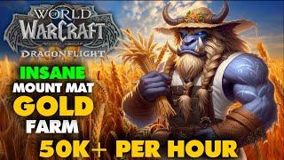 Crazy Gold Potential for one of the Easiest Gold Farms - Wow Dragonflight Gold Making Guide 50K p/h