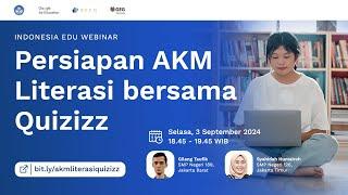 Persiapan AKM Literasi bersama Quizizz