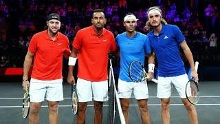 Nadal/Tsitsipas vs Kyrgios/Sock | Laver Cup 2019 Highlights