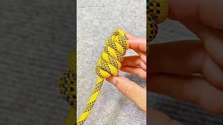 YCB-Knots #183，Knot tying method at the end of the rope.#diy #viral #shorts#绳结#knots