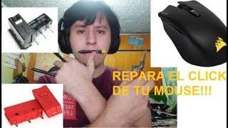 Repara el doble click de tu mouse rápido y sencillo