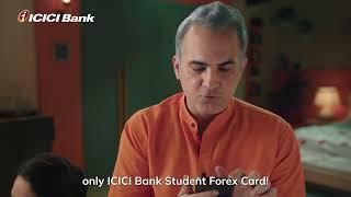 Send your child to study abroad with ICICI Bank Student Forex Prepaid Card