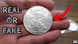 How to Test for Fake American Silver Eagles!