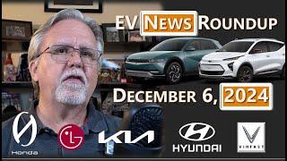 EV News Roundup: December 6, 2024 #evowners #electriccar #evcommunity