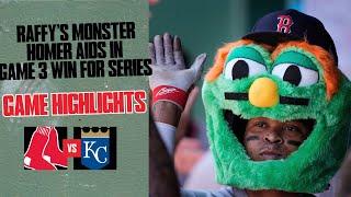 FULL HIGHLIGHTS: Red Sox Game 3 Win vs. Royals for Series Dub (5/11/25)