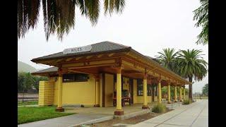 Walking & Exploring Niles Depot Museum / Niles Town Plaza, Fremont, California