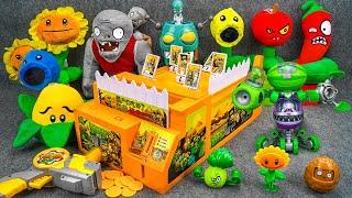 56 Minutes Unboxing ASMR Plants vs. Zombies Desert Level Double Gun Toy Set | Toy Review