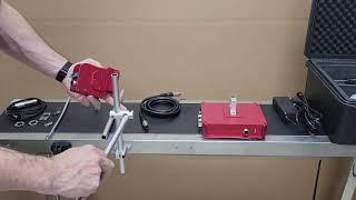 SNEED JET Titan Inkjet Printer - Installing Printer on Conveyor