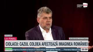 Când crește salariul minim? Candidează la Cotroceni? Premierul României Marcel Ciolacu #LaFinal