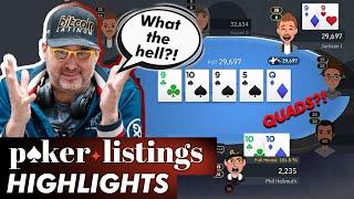 Hellmuth being Hellmuth: Now online! Online Poker Highlights!