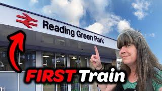 Riding the FIRST train from Reading Green Park!