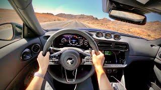 2023 Nissan Z (9-Speed Automatic) - POV Test Drive (Binaural Audio)