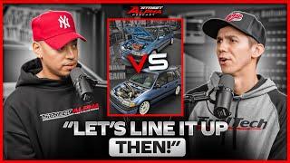 Boostedboikyle Calls Out Bisimoto! *Battle of The Honda Wagovans!*