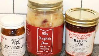 Sammi Rae’s Apple Cinnamon Jelly, The English Inn Hot Bacon Dressing, Wood Orchard Traffic Jam