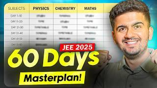 JEE 2025 - Most practical 60 days strategy! #jee