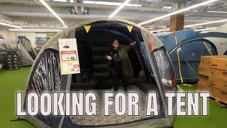 WE ARE LOOKING AT TENTS in ( Go outdoors ) Manchester