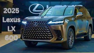 2025 Lexus LX 600 Review: Luxury, Power, and Off-Road Capability Combined!