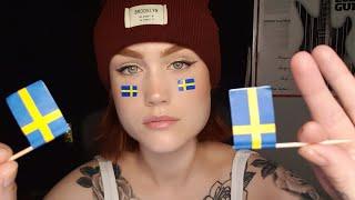 Asmr swedish trigger words(stay for some finnish words)