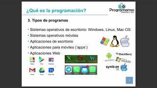 Introducción a la programación