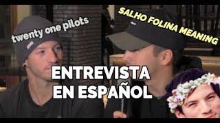 Twenty One Pilots explain the meaning of Sahlo Folina-INTERVIEW [Sub. Spanish]