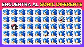 Encuentra el Emoji Diferente - Edición de Sonic the Hedgehog  | 30 Niveles Épicos