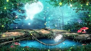 Dream Forest Background Video Animation |  Motion Background Loop | No Copyright