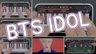 BTS IDOL Cover on iPhone