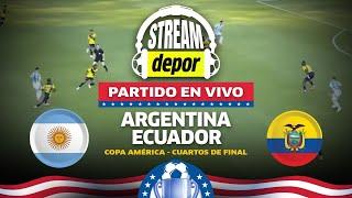 ARGENTINA 1 - 1 ECUADOR (4-2) PENALES: REACCIÓN, COMENTARIOS Y GOLES | COPA AMÉRICA 2024