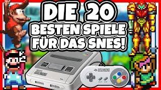  Die 20 BESTEN SPIELE für das SUPER NINTENDO / SNES! 