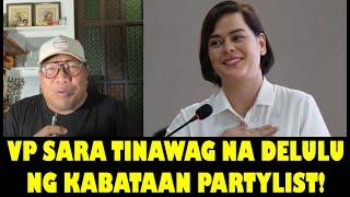 VP SARA TINAWAG NA DELULU NG KABATAAN PARTYLIST AT INAPPROPRIATE NAMAN NG MGA BATANG CONGRESSMAN!