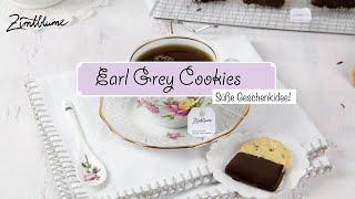 Teebeutel Kekse mit Earl Grey Tee | Super süße Geschenkidee!