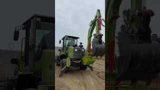 like with the car to dig#Tipping bucket dump truck#The driver of the world excavator is king P-5491