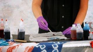 How to Paint with Fiber Reactive Dyes | Tie Dyeing