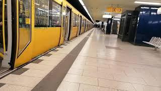 Mein Stiefvater auf der U8. Ausfahrt U-Bahn BVG Sicherheitsdienst schmeißt Leute raus die Schlafen