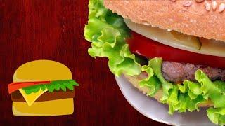 Сочный, сытный и очень вкусный домашний бургер!