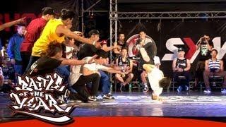 BOTY 2013 TAIWAN - PRELIMINARY - FINAL - KGB TC UNITY VS. THE FUTURE CREW [BOTY TV]