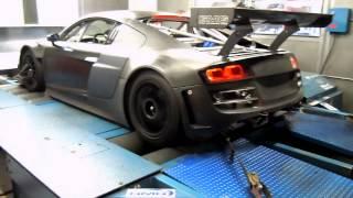 Audi R8 LMS GT3 GMG Racing Dyno