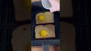 Air Fryer Cheesy Egg Toast Breakfast