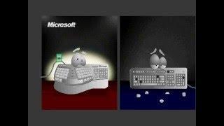 Microsoft Windows 98 Keyboard Animation - 1998