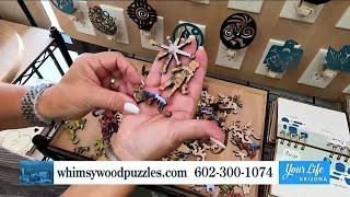 Whimsy Wood Puzzles make family night fun!