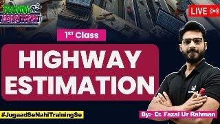 How to Calculate the Estimation of Road | How To Estimate Road Construction Accurately | 1st Class