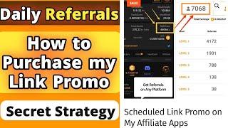 Get Unlimited Referrals Daily on Any App/Site - Buy Hustler Diaries Link Promo Package