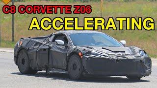 2022 Corvette C8 Z06 Acceleration, Engine, Exhaust Sound: Breaking