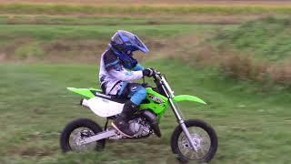 Buying a new 2018 Kawasaki KX65 and first ride on it!