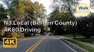 【4K60】 Driving - New Jersey Local (Bergen County)