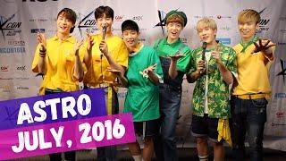 INTERVIEW WITH ASTRO AT KCON LA 2016! [DRAMAFEVER JUL, 2016]