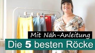 Die besten Näh-Anleitungen auf meinem Kanal // Top 5 Röcke