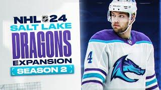 NHL 24: SALT LAKE CITY DRAGONS EXPANSION MODE - SEASON 2